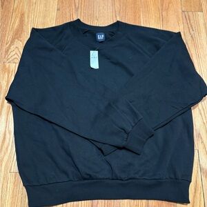 GAP Classic Black Crewneck Sweater